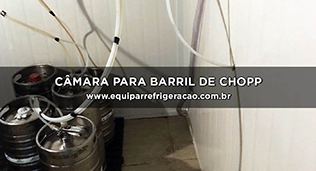 Câmara Fria para Barril de Chopp