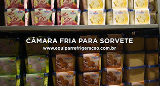 Câmara Fria para Sorvete