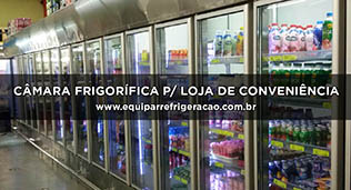 Câmara Frigorífica para Loja de Conveniência