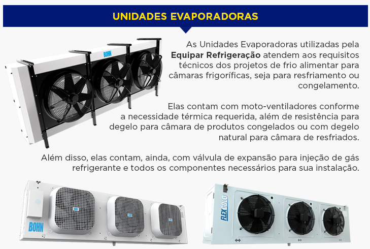 Unidades Evaporadoras