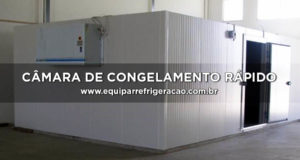 Câmara de Congelamento Rápido - Equipar Refrigeração