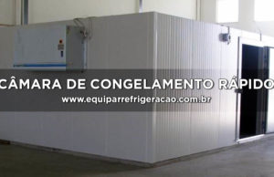 Câmara de Congelamento Rápido - Equipar Refrigeração