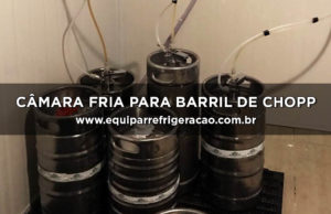 Câmara Fria para Barril de Chopp - Equipar Refrigeração