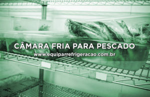 Câmara Fria para Pescado ou Câmara Frigorífica para Pescado