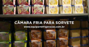 Câmara Fria para Sorvete - Equipar Refrigeração