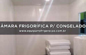 Câmara Frigorífica para Congelados - Equipar Refrigeração