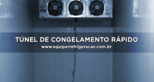 Túnel de Congelamento Rápido ou Câmara de Congelamento - Equipar Refrigeração